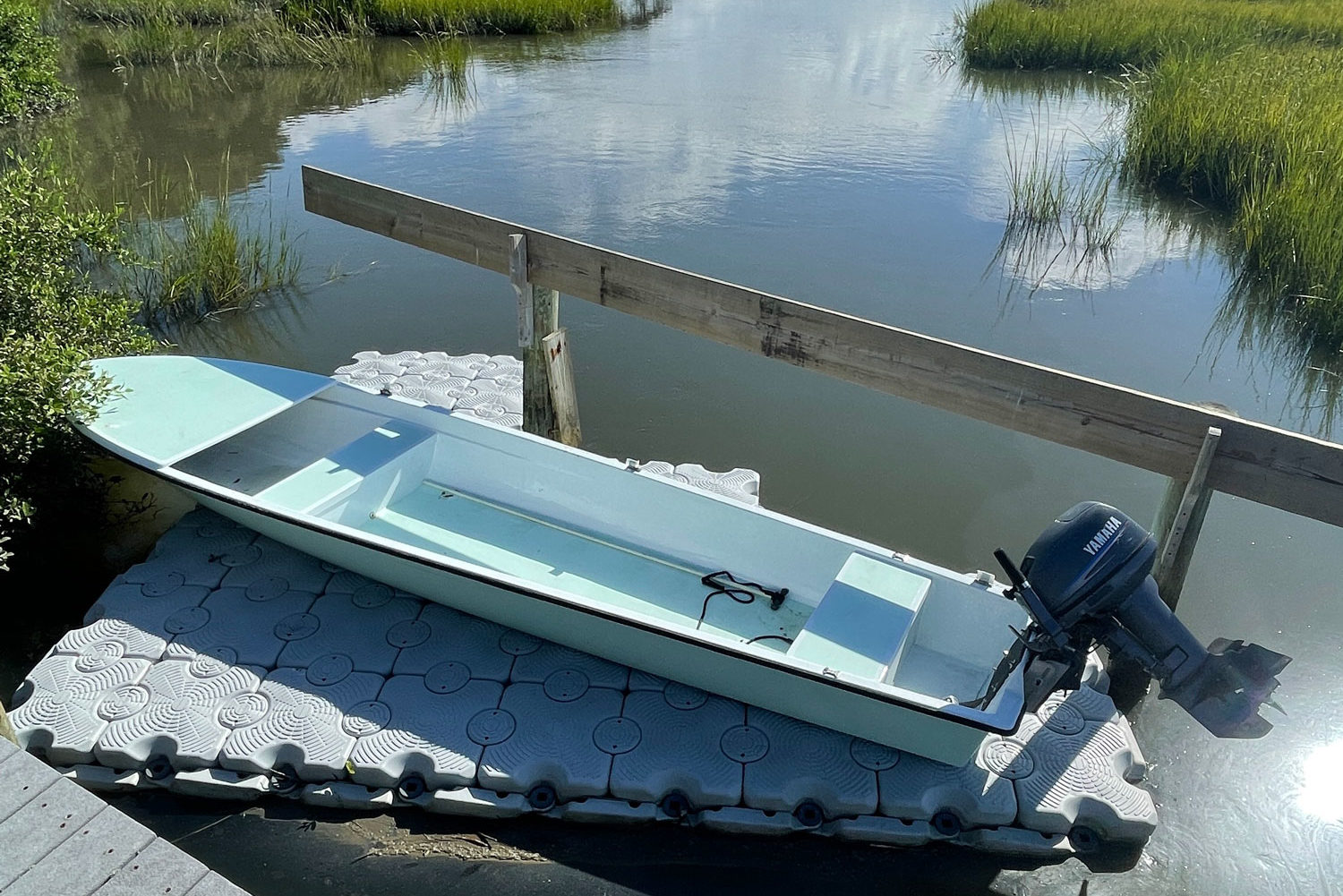 Micro Skiff In the Box Fishing Charters